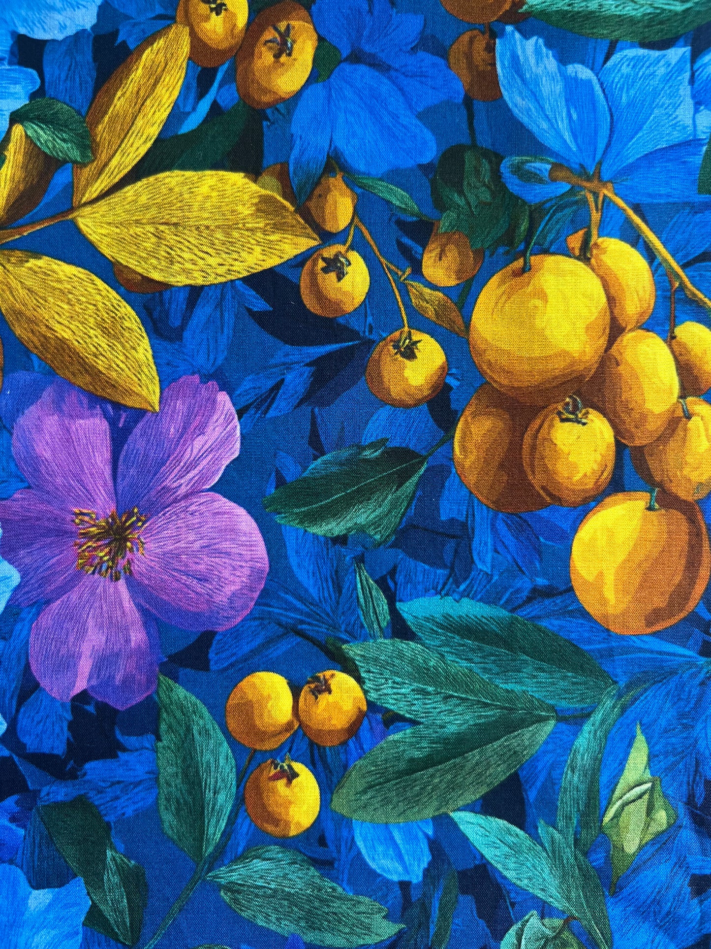 Sapphire Garden - 100% Cotton