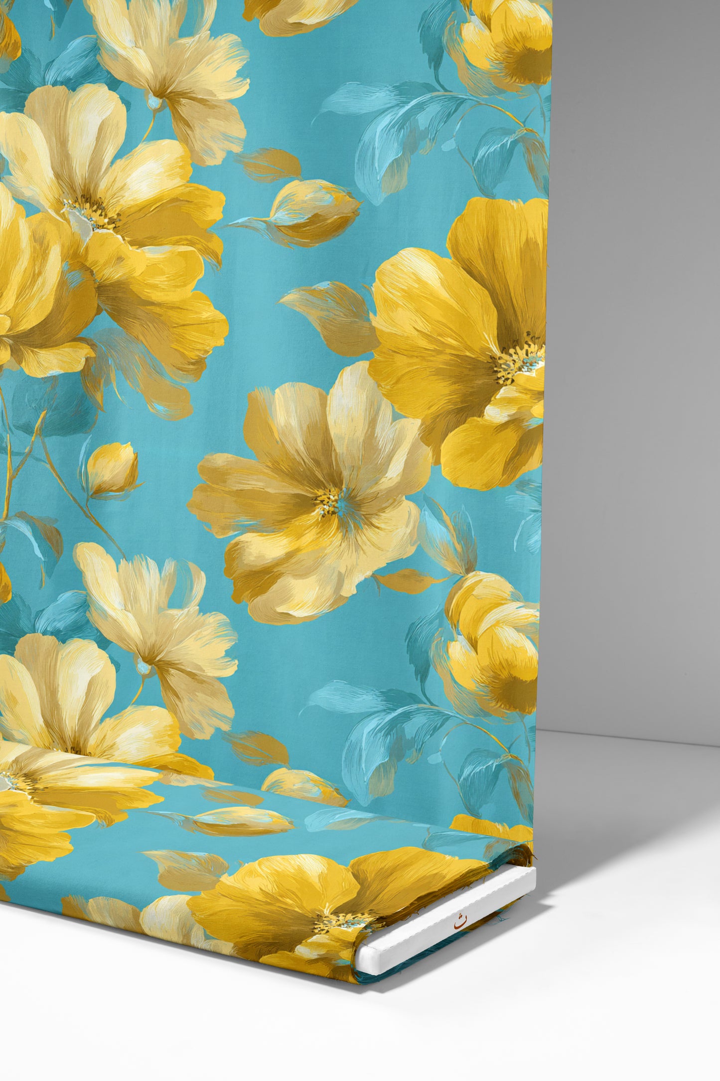 Bloom on Turquoise