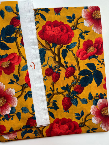 Saffron Garden - 100% Cotton