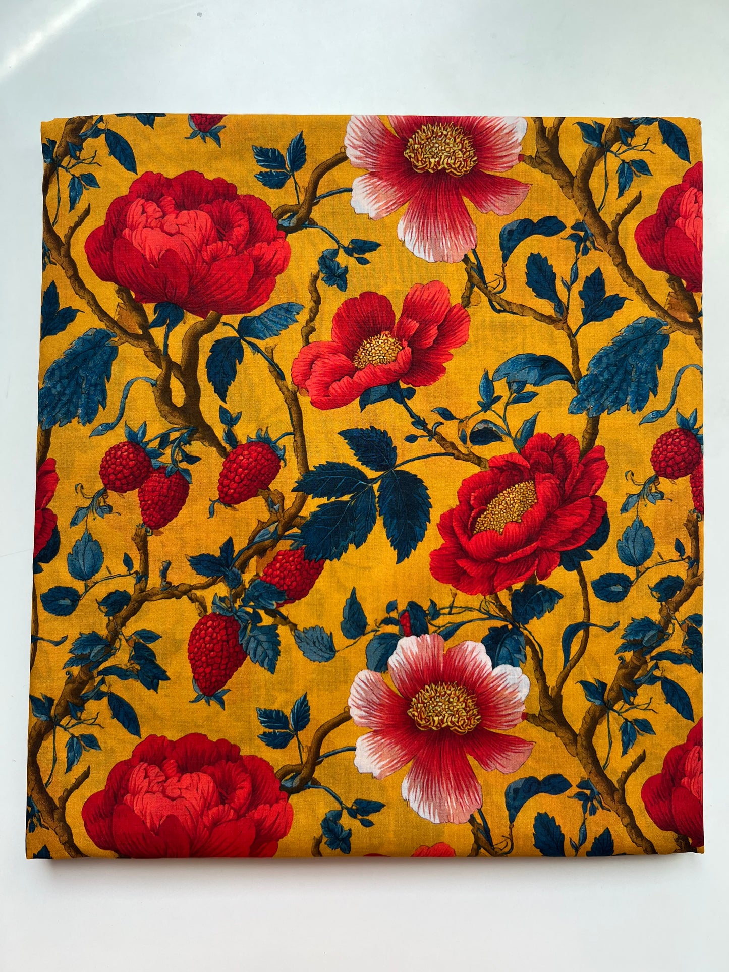 Saffron Garden - 100% Cotton