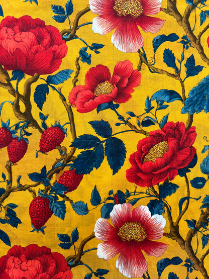 Saffron Garden - 100% Cotton