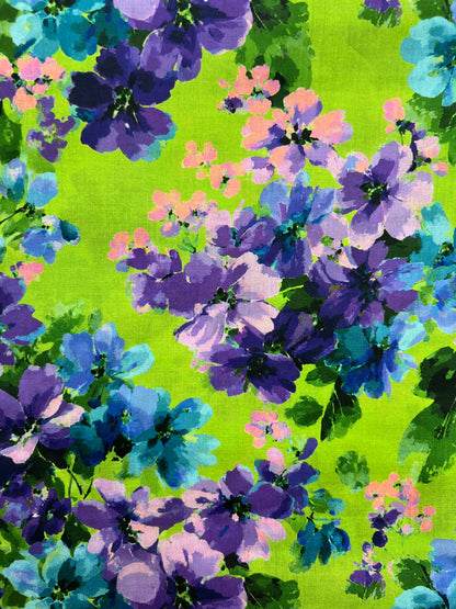 Violet Meadow - 100% Cotton