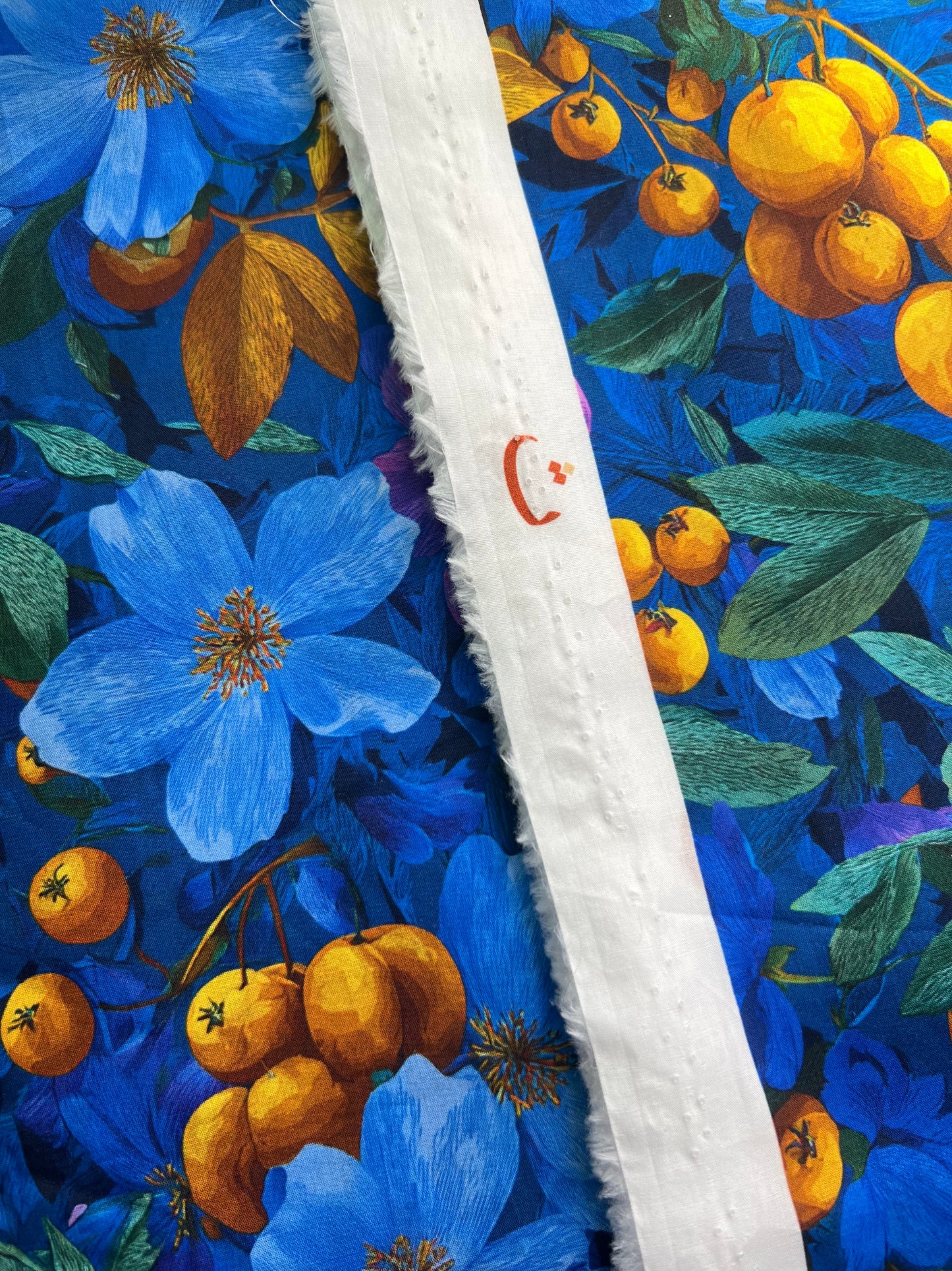 Sapphire Garden - 100% Cotton