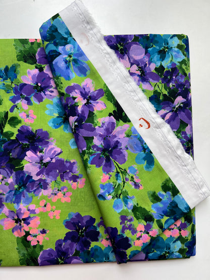 Violet Meadow - 100% Cotton